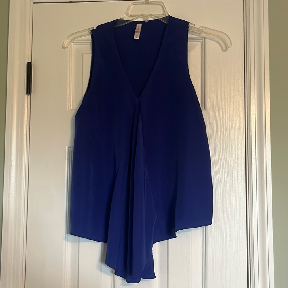 Target blue professional blouse